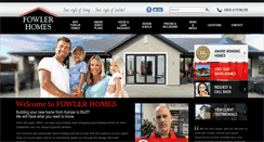 Desktop Screenshot of fowlerhomes.co.nz