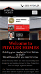 Mobile Screenshot of fowlerhomes.co.nz