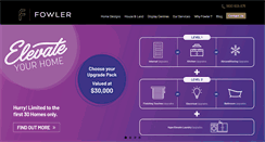 Desktop Screenshot of fowlerhomes.com.au